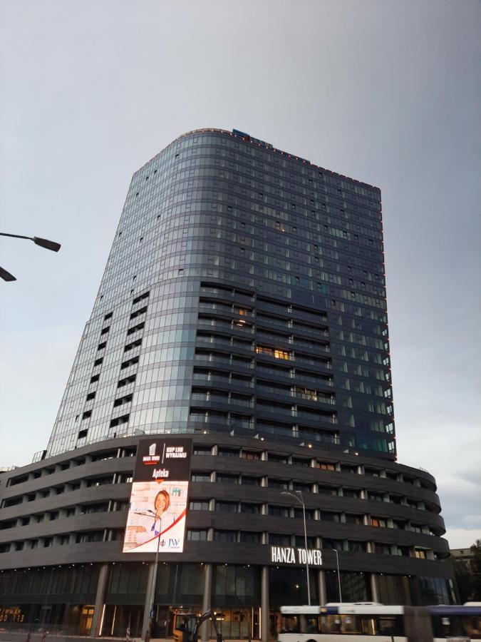 Hanza Tower Sunny Apartment Szczecin Dış mekan fotoğraf