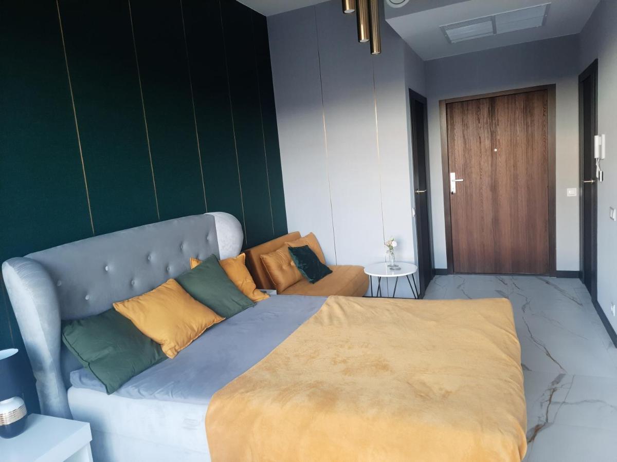Hanza Tower Sunny Apartment Szczecin Dış mekan fotoğraf