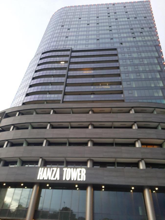 Hanza Tower Sunny Apartment Szczecin Dış mekan fotoğraf