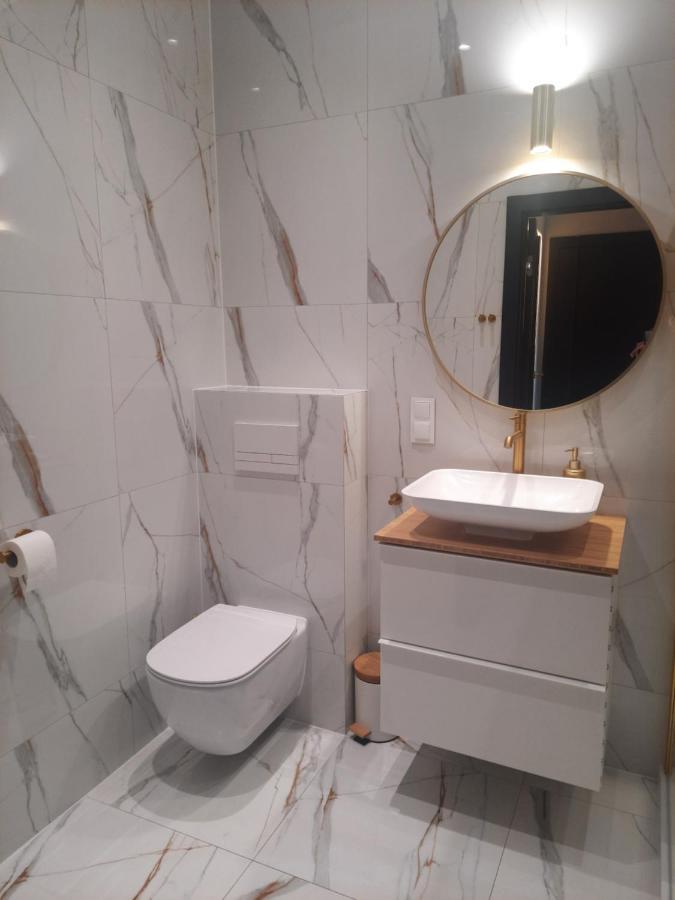 Hanza Tower Sunny Apartment Szczecin Dış mekan fotoğraf